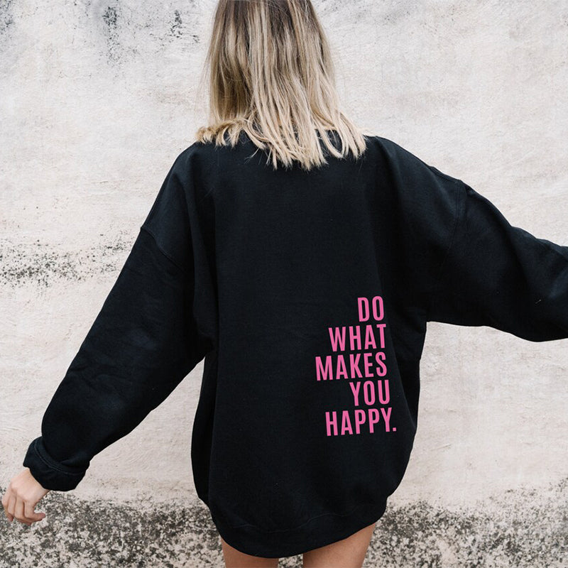Happee® | 'Do what makes you happy' Kapuzenpullover