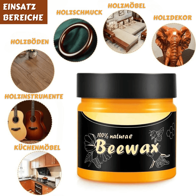 BeeWax™ - Holzpolitur aus 100% natürlichem Bienenwachs (1+1 Gratis)